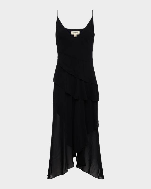 Sunniva Tiered Midi Dress